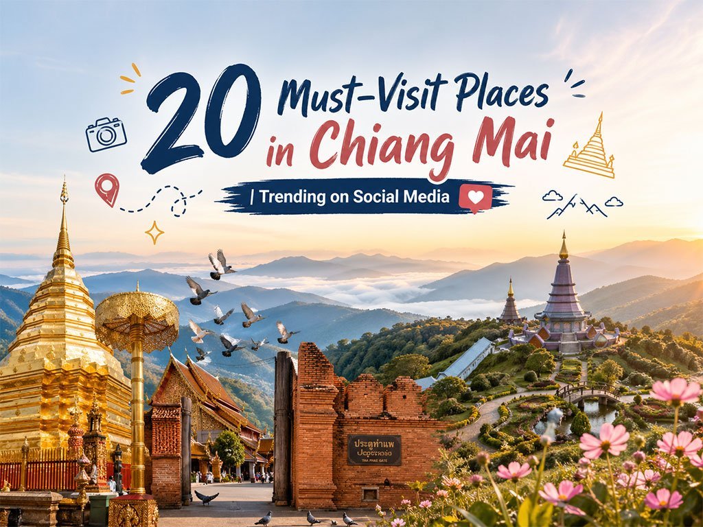 20 địa điểm du lịch Chiang Mai