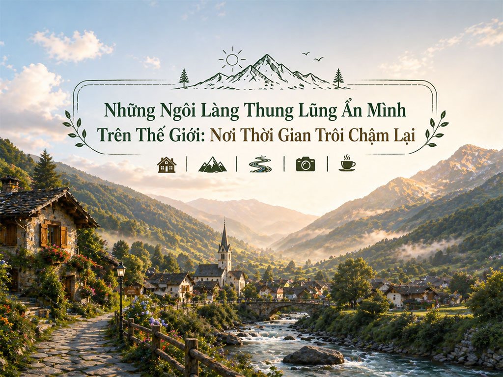 Những Ngôi Làng Thung Lũng Ẩn Mình Trên Thế Giới